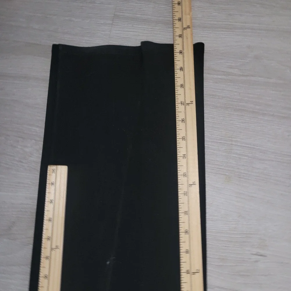 J Jill WearEver Collection Black Wide Leg Ponte Knit Pants M officecore‎ comfy